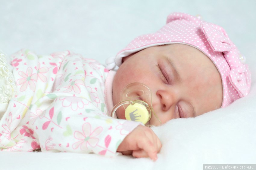 Сладкий ребёнок Amelia, молд Joanna Kazmierczak.Куклы реборн Елены Коротковой