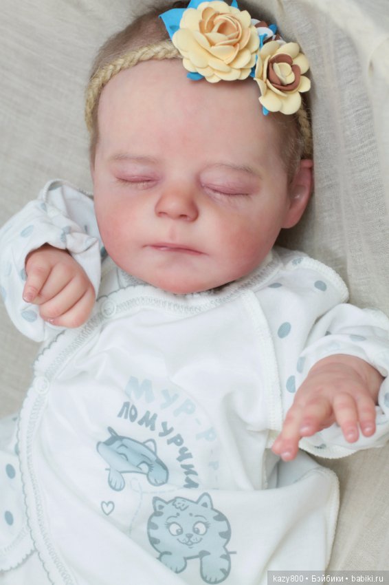 Сладкий ребёнок Amelia, молд Joanna Kazmierczak.Куклы реборн Елены Коротковой