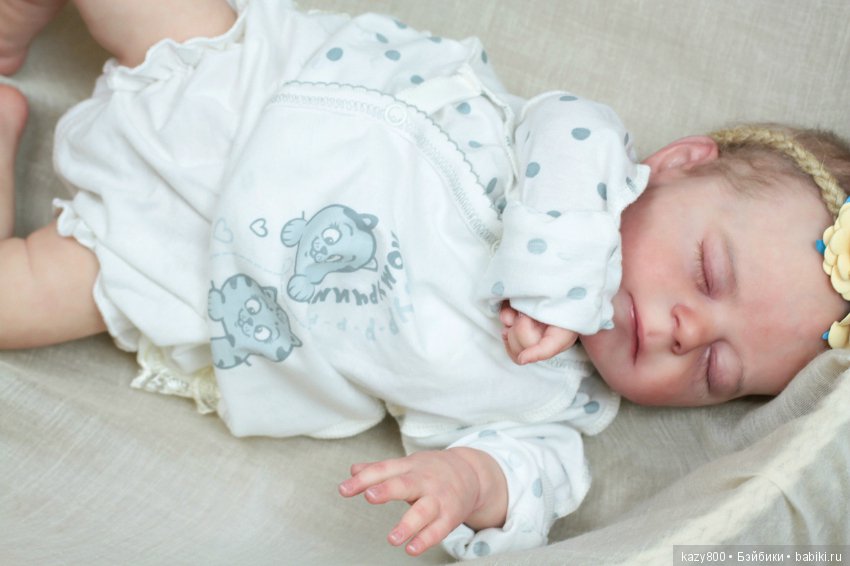 Сладкий ребёнок Amelia, молд Joanna Kazmierczak.Куклы реборн Елены Коротковой