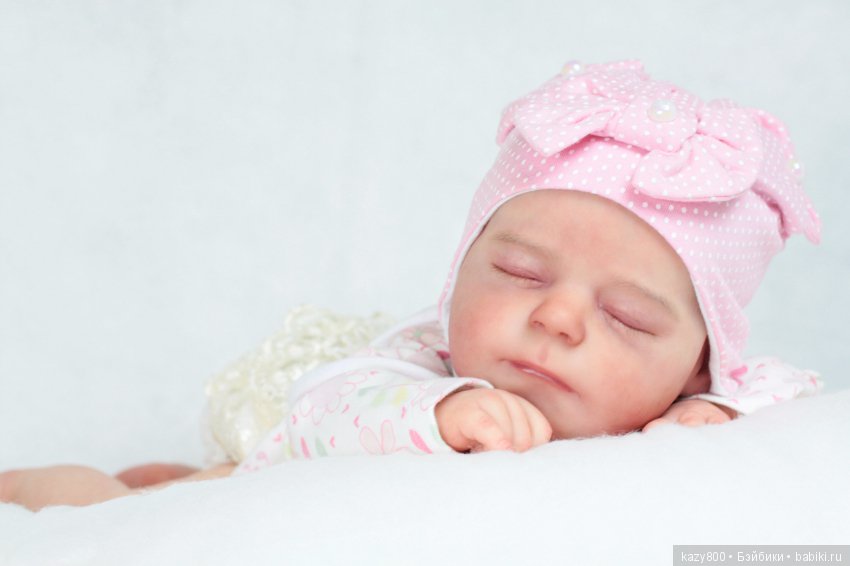 Сладкий ребёнок Amelia, молд Joanna Kazmierczak.Куклы реборн Елены Коротковой