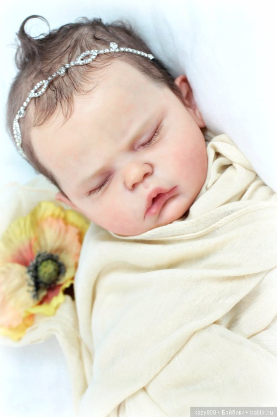 Evelyn еще раз, молд Cassie Ann Brace.Куклы реборн Елены Коротковой