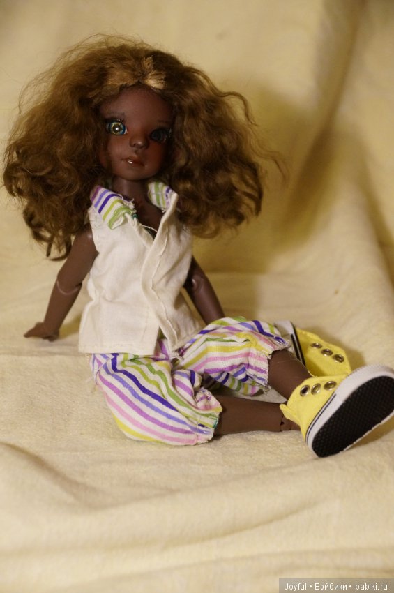 Шоколадочка Никойя — Куклы Kaye Wiggs (Кайе Виггс): авторские BJD (БЖД) (фото 3)