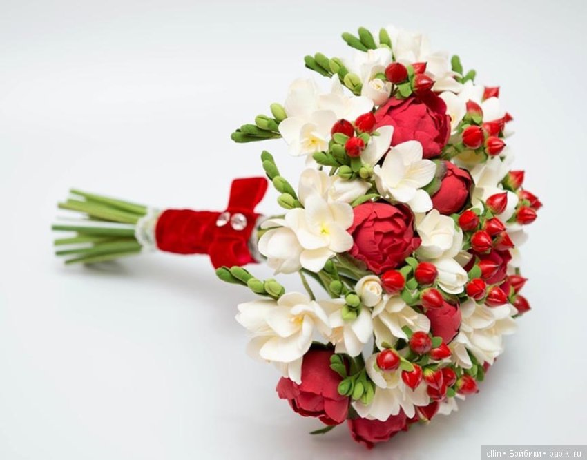 Рукотворная красота. Цветы из холодного фарфора