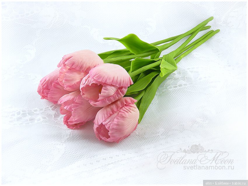 Рукотворная красота. Цветы из холодного фарфора