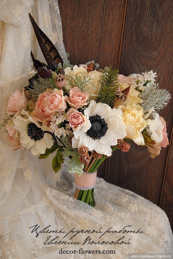 Рукотворная красота. Цветы из холодного фарфора