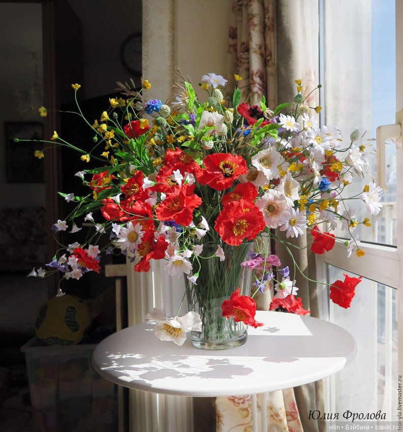 Рукотворная красота. Цветы из холодного фарфора (фото 3)