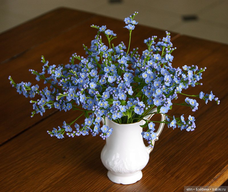 Рукотворная красота. Цветы из холодного фарфора