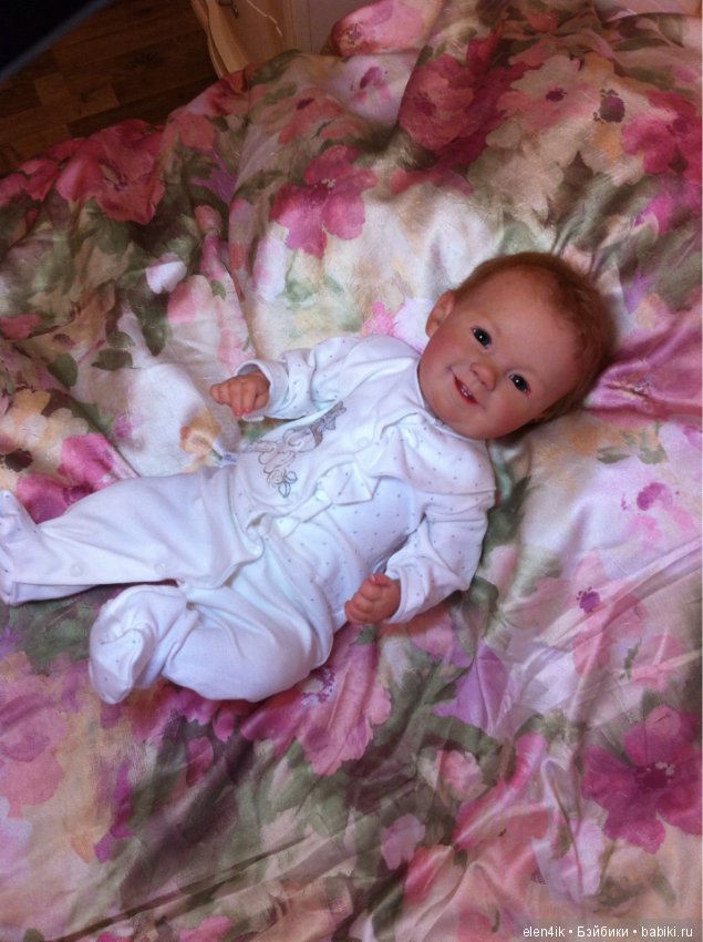 Улыбашка Эмилия — Куклы Реборн (Reborn): работы мастеров