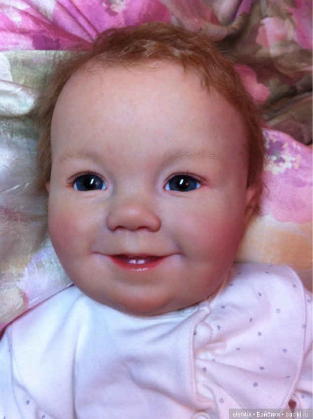 Улыбашка Эмилия — Куклы Реборн (Reborn): работы мастеров