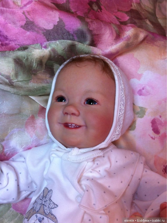 Улыбашка Эмилия — Куклы Реборн (Reborn): работы мастеров