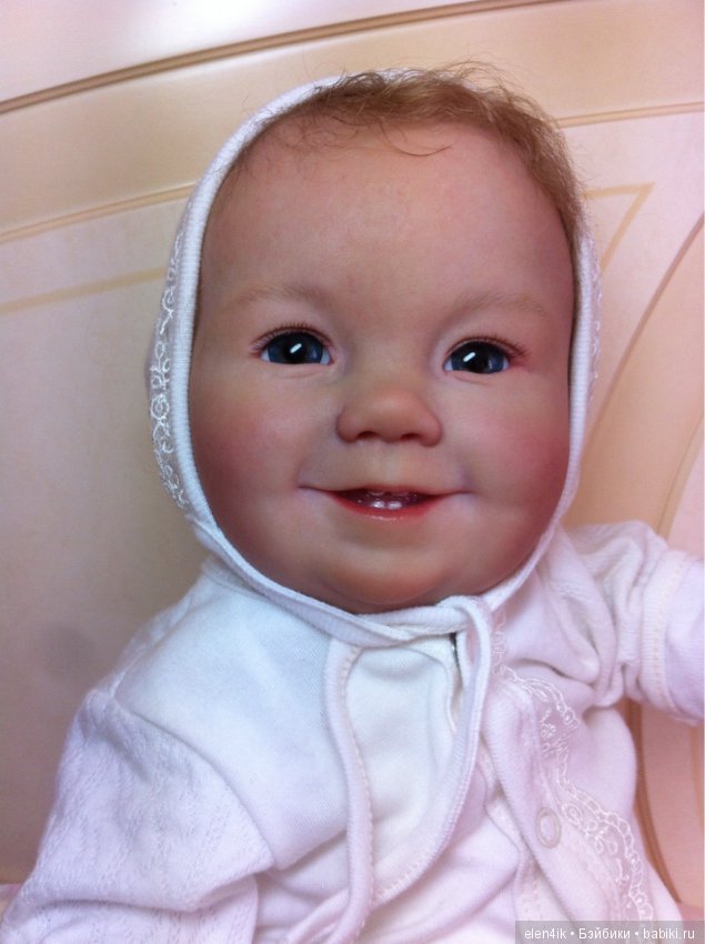 Улыбашка Эмилия — Куклы Реборн (Reborn): работы мастеров