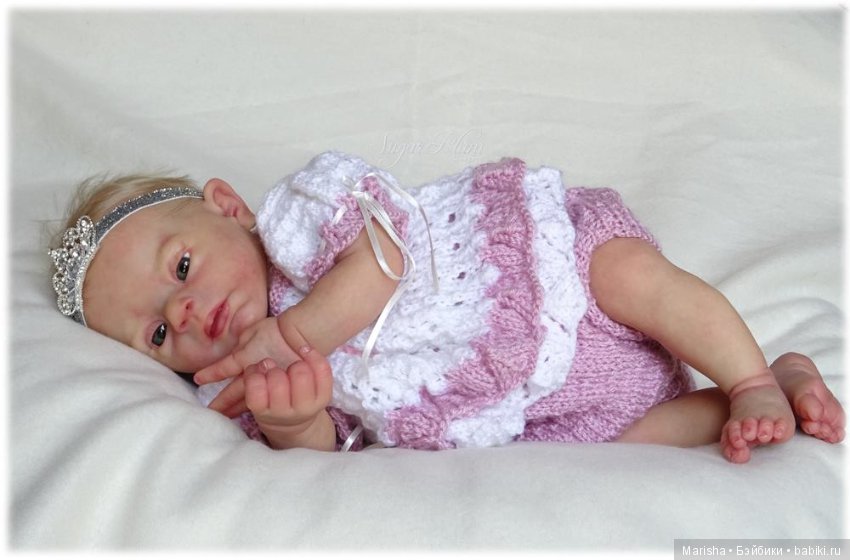 Малыш реборн с синдромом Дауна от Sugar Plum Nursery