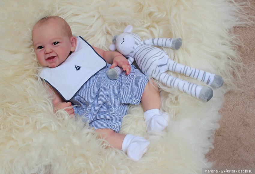 Малыш реборн Phoenix из детской Sam's Reborn Nursery (фото 4)