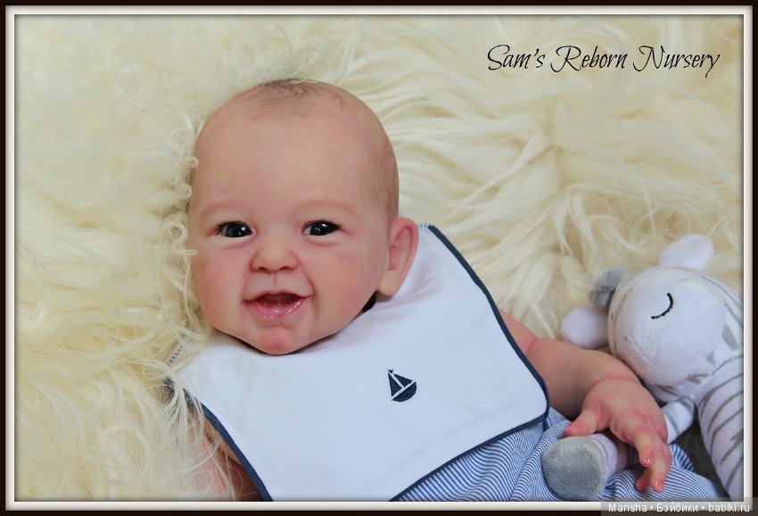 Малыш реборн Phoenix из детской Sam's Reborn Nursery (фото 5)