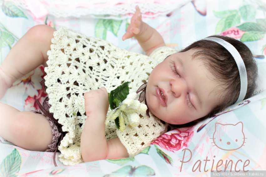 Малявочка Patience (мини молд от Laura Lee Eagles). Куклы реборн Елены Коротковой (фото 9)