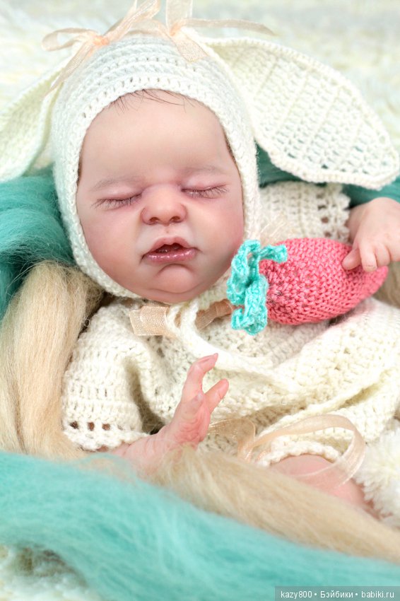 Малявочка Patience (мини молд от Laura Lee Eagles). Куклы реборн Елены Коротковой (фото 4)
