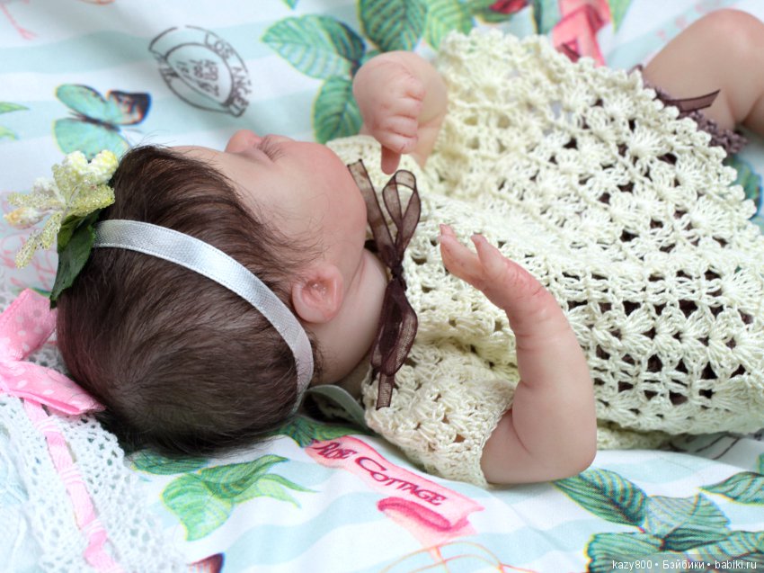 Малявочка Patience (мини молд от Laura Lee Eagles). Куклы реборн Елены Коротковой (фото 7)