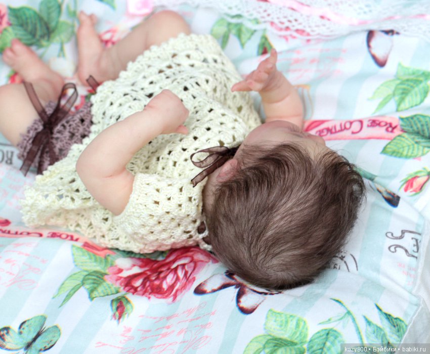 Малявочка Patience (мини молд от Laura Lee Eagles). Куклы реборн Елены Коротковой (фото 8)