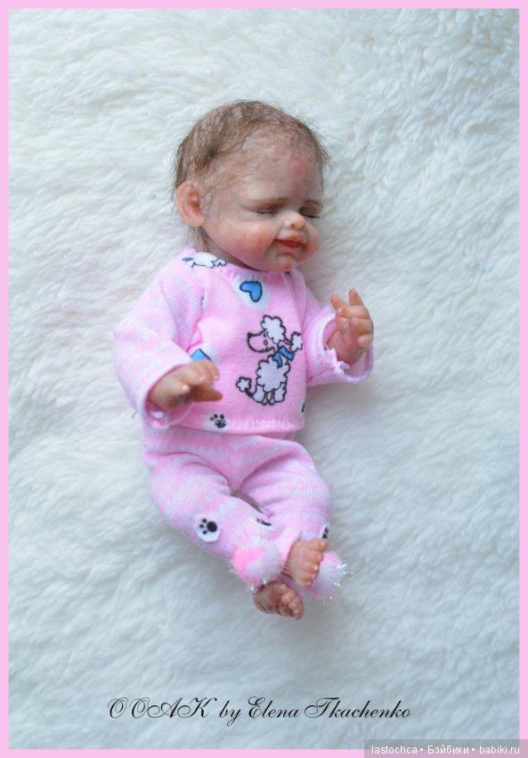 Моя очаровашка улыбашка! Авторская кукла Елены Ткаченко (фото 3)