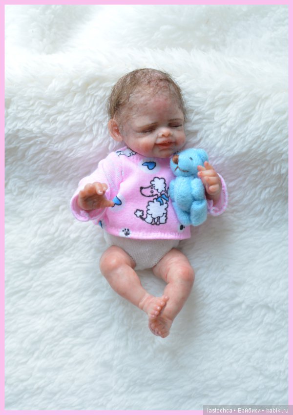Моя очаровашка улыбашка! Авторская кукла Елены Ткаченко (фото 6)