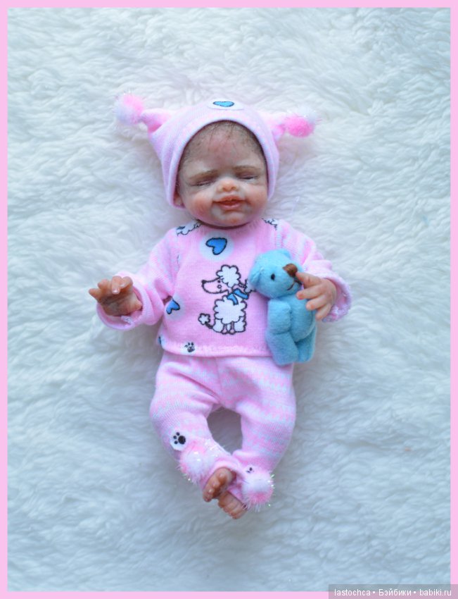 Моя очаровашка улыбашка! Авторская кукла Елены Ткаченко