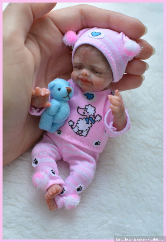 Моя очаровашка улыбашка! Авторская кукла Елены Ткаченко (фото 9)