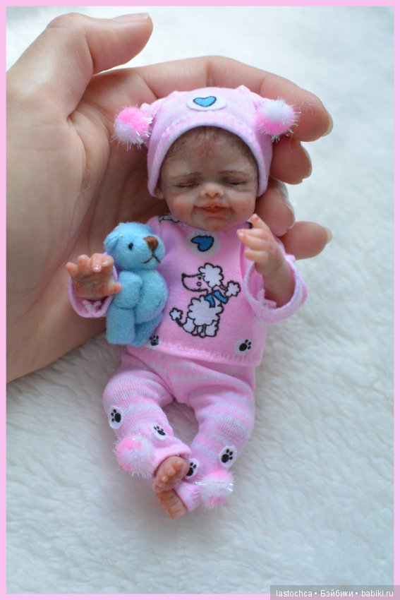 Моя очаровашка улыбашка! Авторская кукла Елены Ткаченко (фото 8)