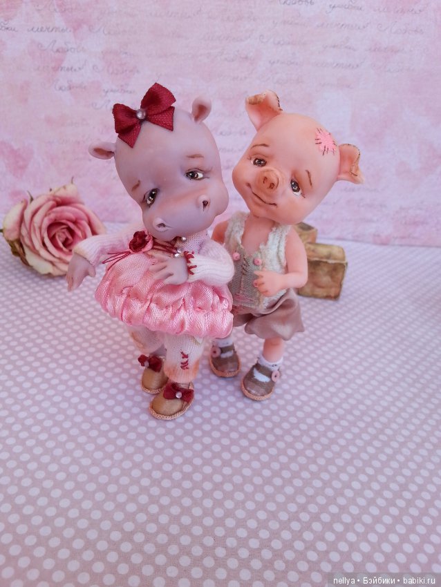 Ребятки- зверятки — Авторские миниатюрные куклы: лепка (фото 8)