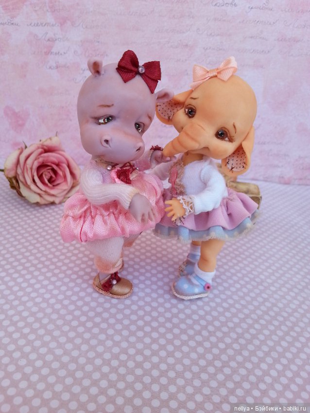 Ребятки- зверятки — Авторские миниатюрные куклы: лепка (фото 7)