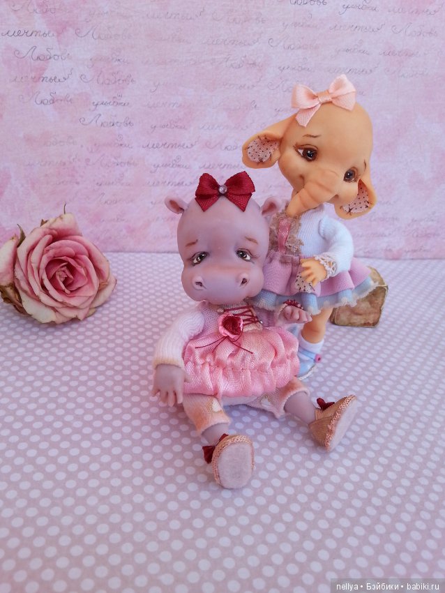 Ребятки- зверятки — Авторские миниатюрные куклы: лепка (фото 6)