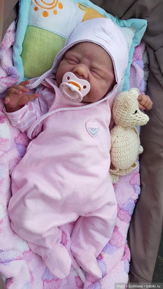 Emmelie, силиконовая малышка скульптора Ulrike Gall