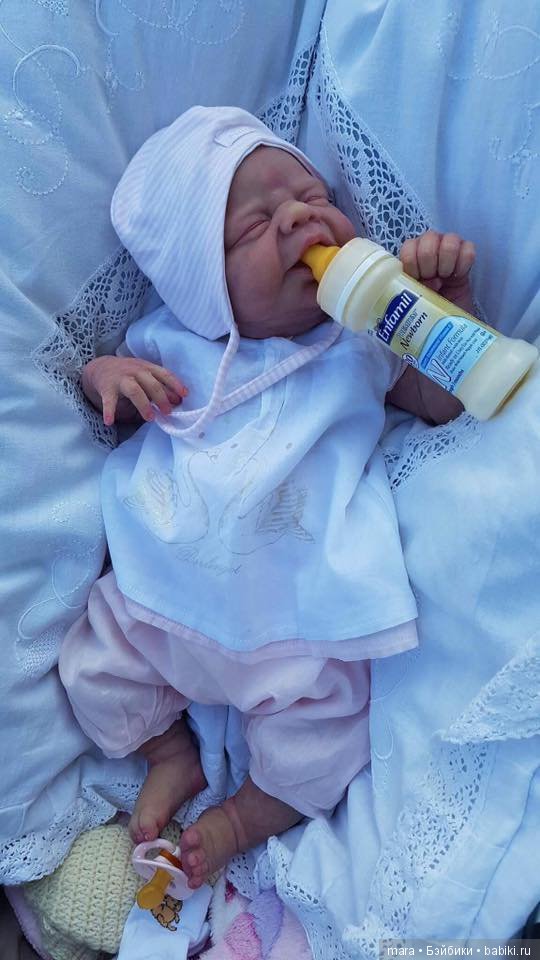 Emmelie, силиконовая малышка скульптора Ulrike Gall (фото 6)