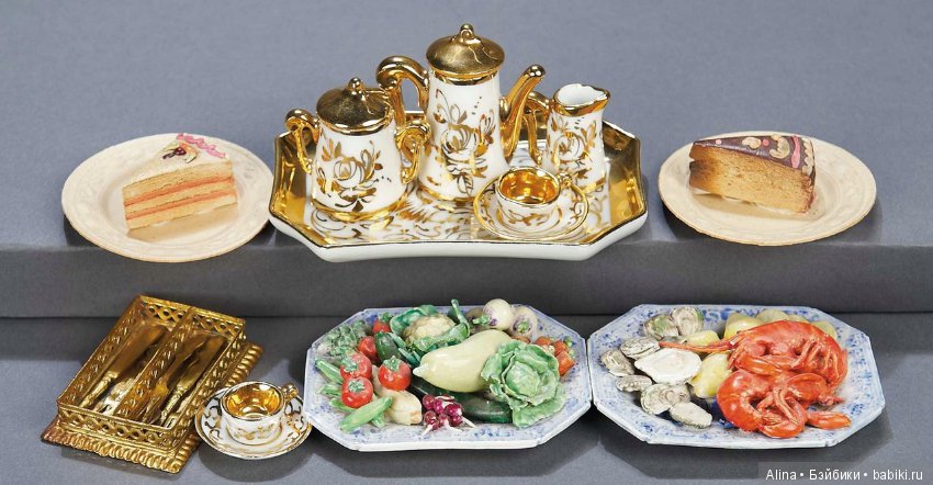 Кукольная миниатюра из папье-маше и композита