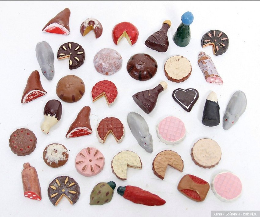 Кукольная миниатюра из папье-маше и композита