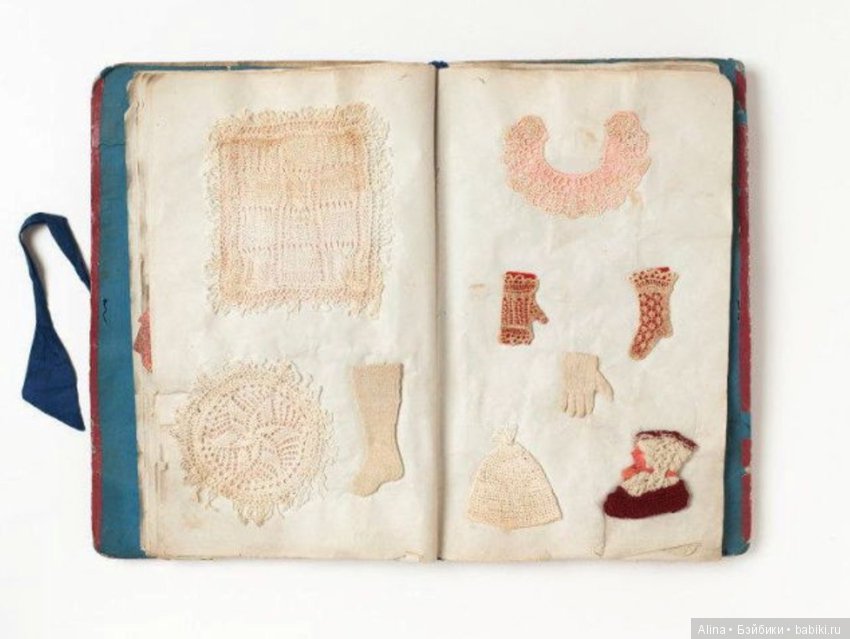 Книга с образцами кроя, вышивки и вязания, с элементами кукольного гардероба (фото 4)