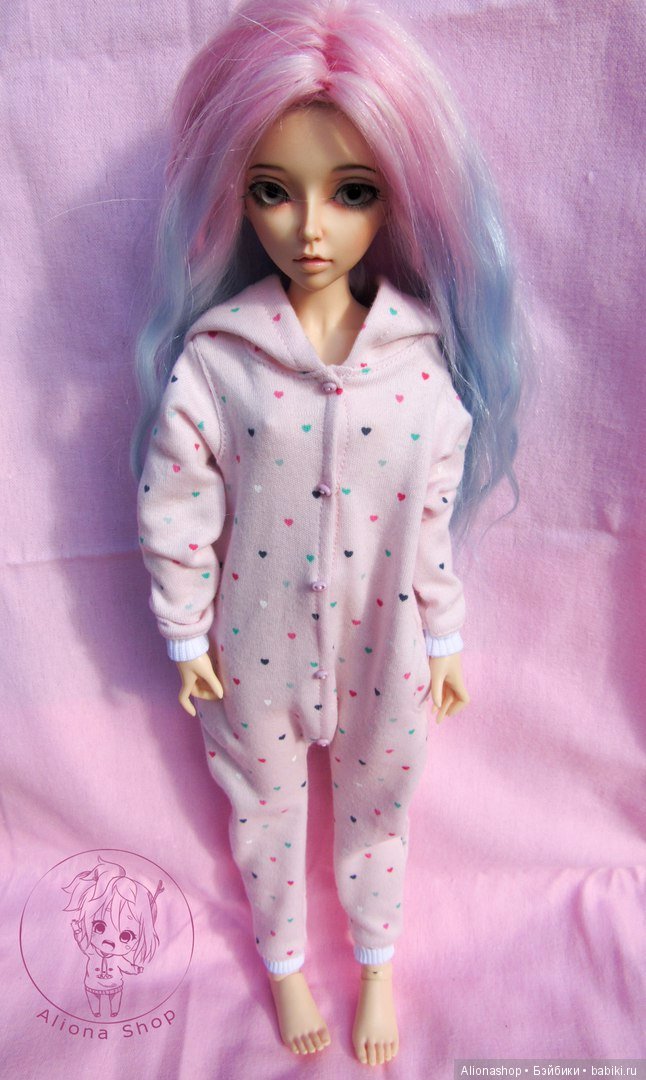 Пижамки кигуруми — Одежда и обувь для кукол BJD (БЖД): 1/3 (фото 7)