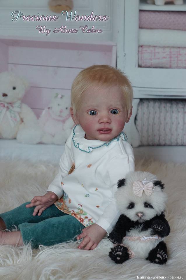 Девочка реборн Fritzi от мастера Alexa Calvo Cabet