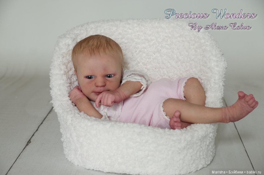 Малыш реборн Aspen, мастер прототипа Alexa Calvo Cabet (фото 3)