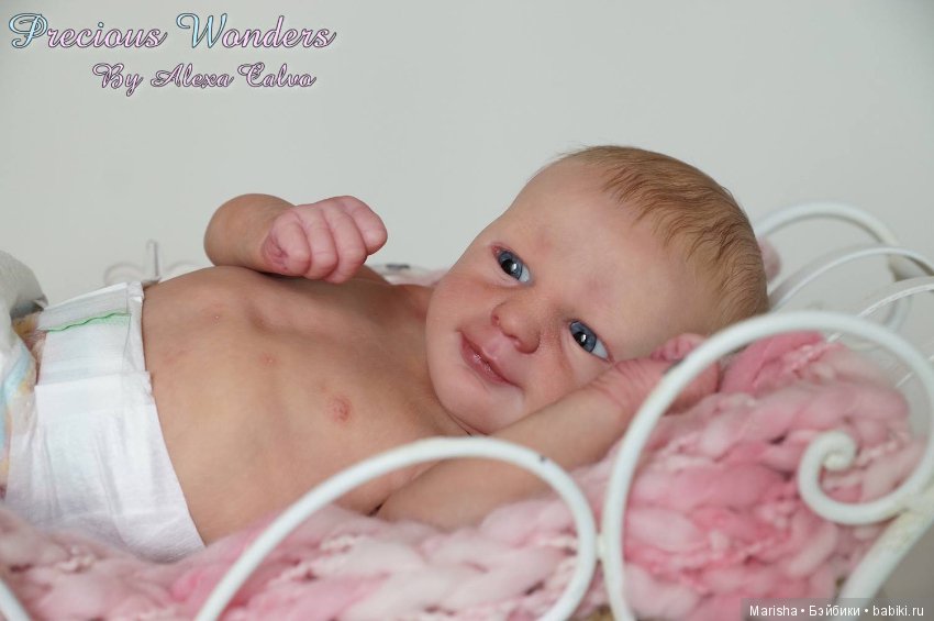 Малыш реборн Aspen, мастер прототипа Alexa Calvo Cabet