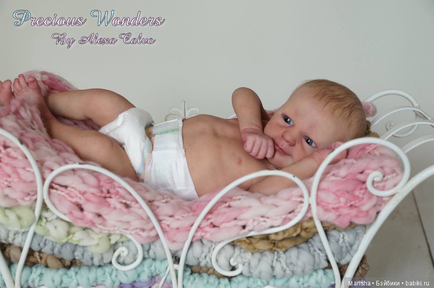 Малыш реборн Aspen, мастер прототипа Alexa Calvo Cabet