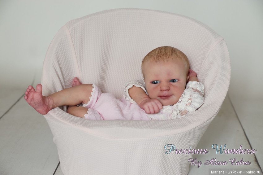 Малыш реборн Aspen, мастер прототипа Alexa Calvo Cabet