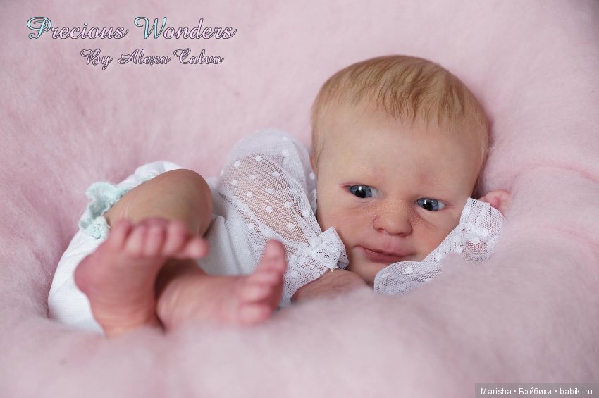 Малыш реборн Aspen, мастер прототипа Alexa Calvo Cabet