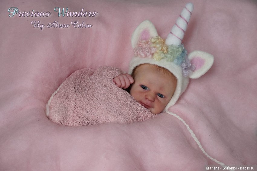 Малыш реборн Aspen, мастер прототипа Alexa Calvo Cabet