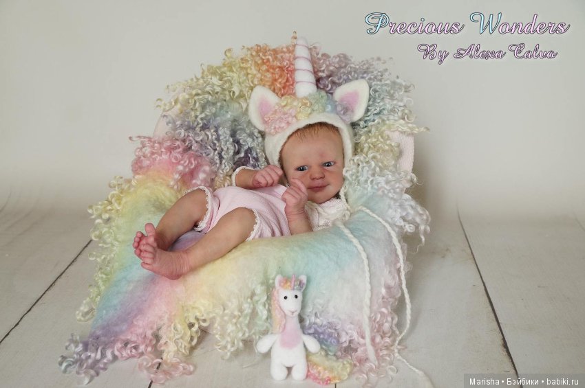 Малыш реборн Aspen, мастер прототипа Alexa Calvo Cabet