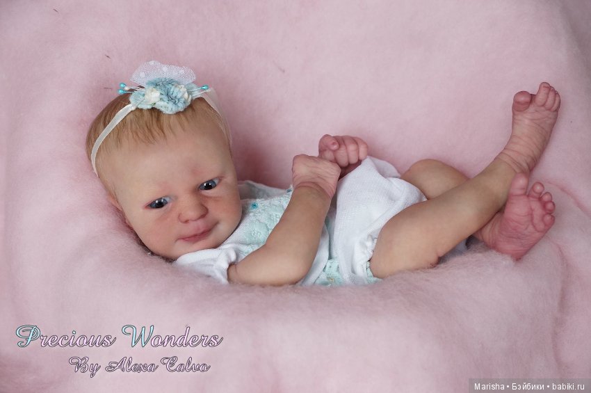 Малыш реборн Aspen, мастер прототипа Alexa Calvo Cabet