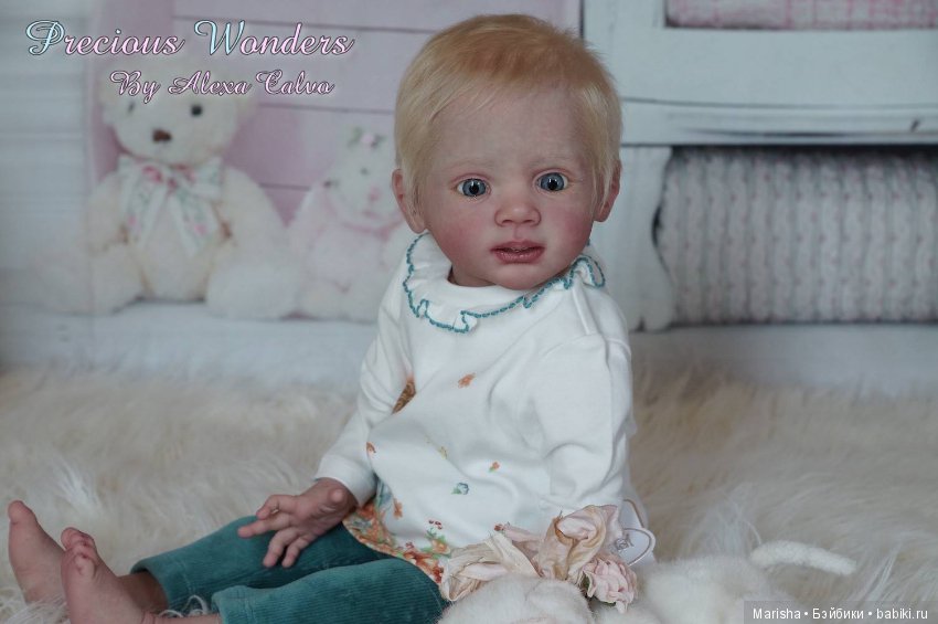 Девочка реборн Fritzi от мастера Alexa Calvo Cabet (фото 4)