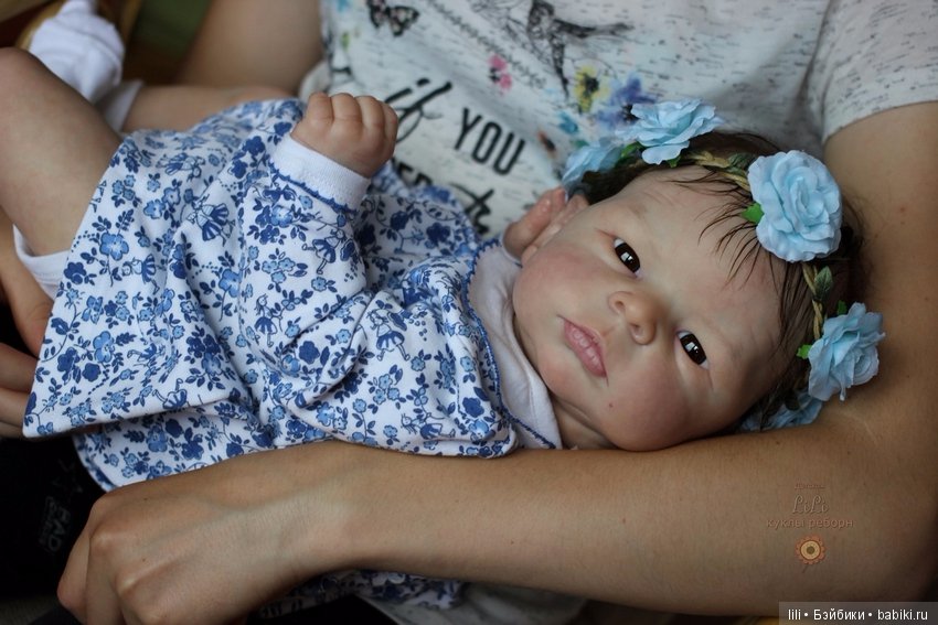 Малышка Майлин, скульптор Olga Auer