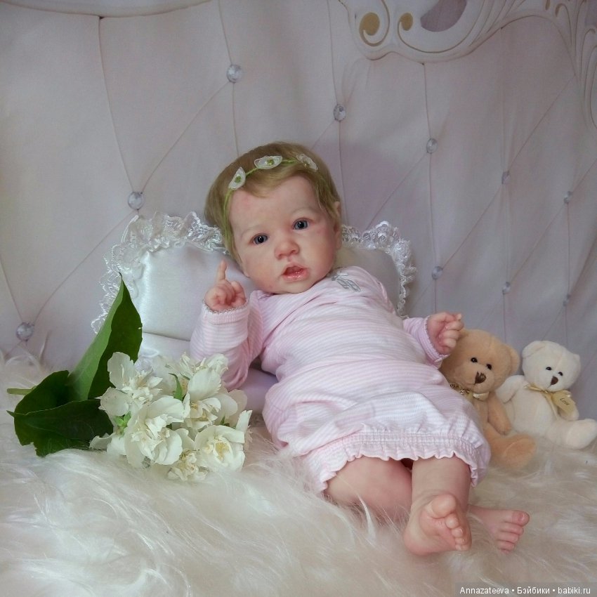 Малышка Саския — Куклы Реборн (Reborn): работы мастеров