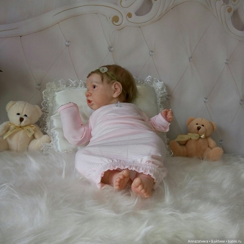 Малышка Саския — Куклы Реборн (Reborn): работы мастеров