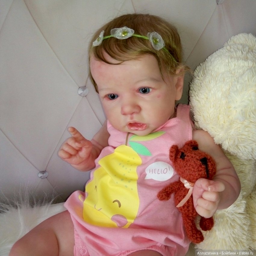 Малышка Саския — Куклы Реборн (Reborn): работы мастеров (фото 7)